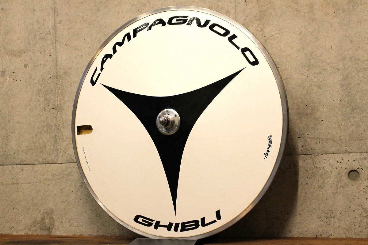 カンパニョーロ CAMPAGNOLO ギブリ GHIBLI TRACK ピスト 競輪 トラックディスクホイール 固定ギア 【福岡店】