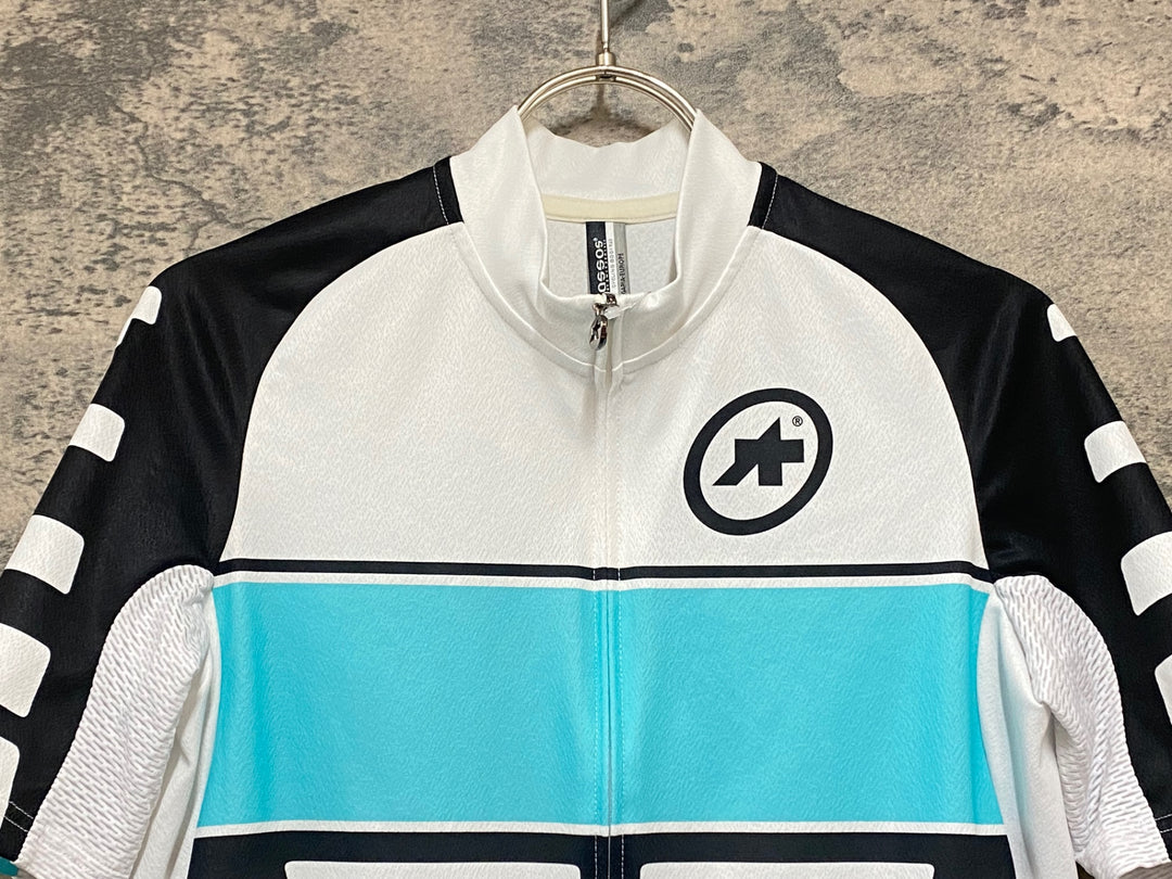 KB860 アソス assos 半袖 サイクルジャージ 黒 白 M