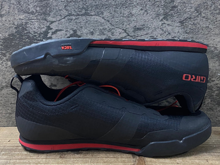 KK522 ジロ GIRO TRACKER FASTLACE フラットシューズ ブラック EU44