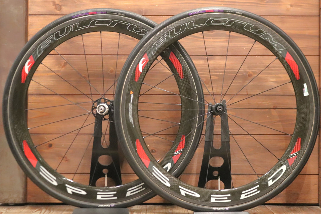 フルクラム FULCRUM スピード SPEED 55T カーボン チューブラー ホイールセット シマノ11S/12S 【東京南麻布店】