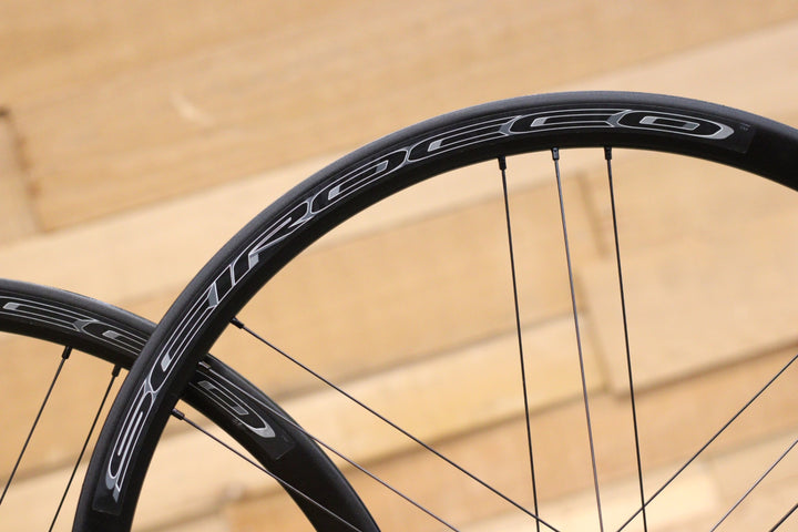カンパニョーロ CAMPAGNOLO シロッコ SCIROCCO DB アルミ チューブレスレディ ホイールセット シマノ 12/11S 【立川店】