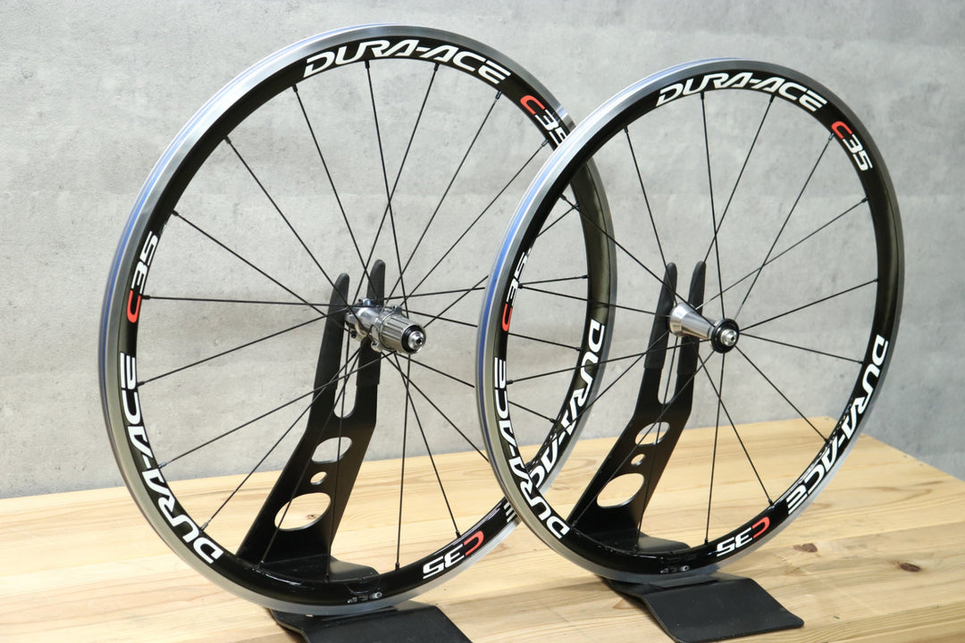 シマノ SHIMANO デュラエース DURA-ACE WH-7900 C35 CL アルミ/カーボン クリンチャー ホイールセット シマノ 10S 【さいたま浦和店】