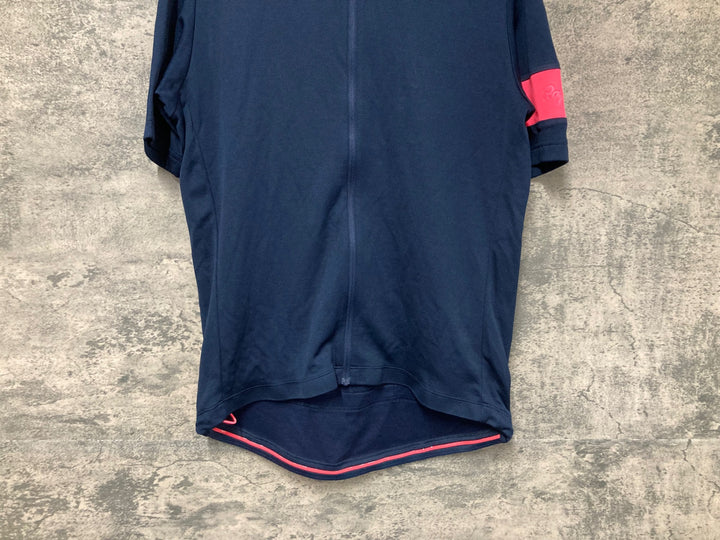 JS570 ラファ Rapha CLASSIC JERSEY Ⅱ 半袖 サイクルジャージ ネイビー XL