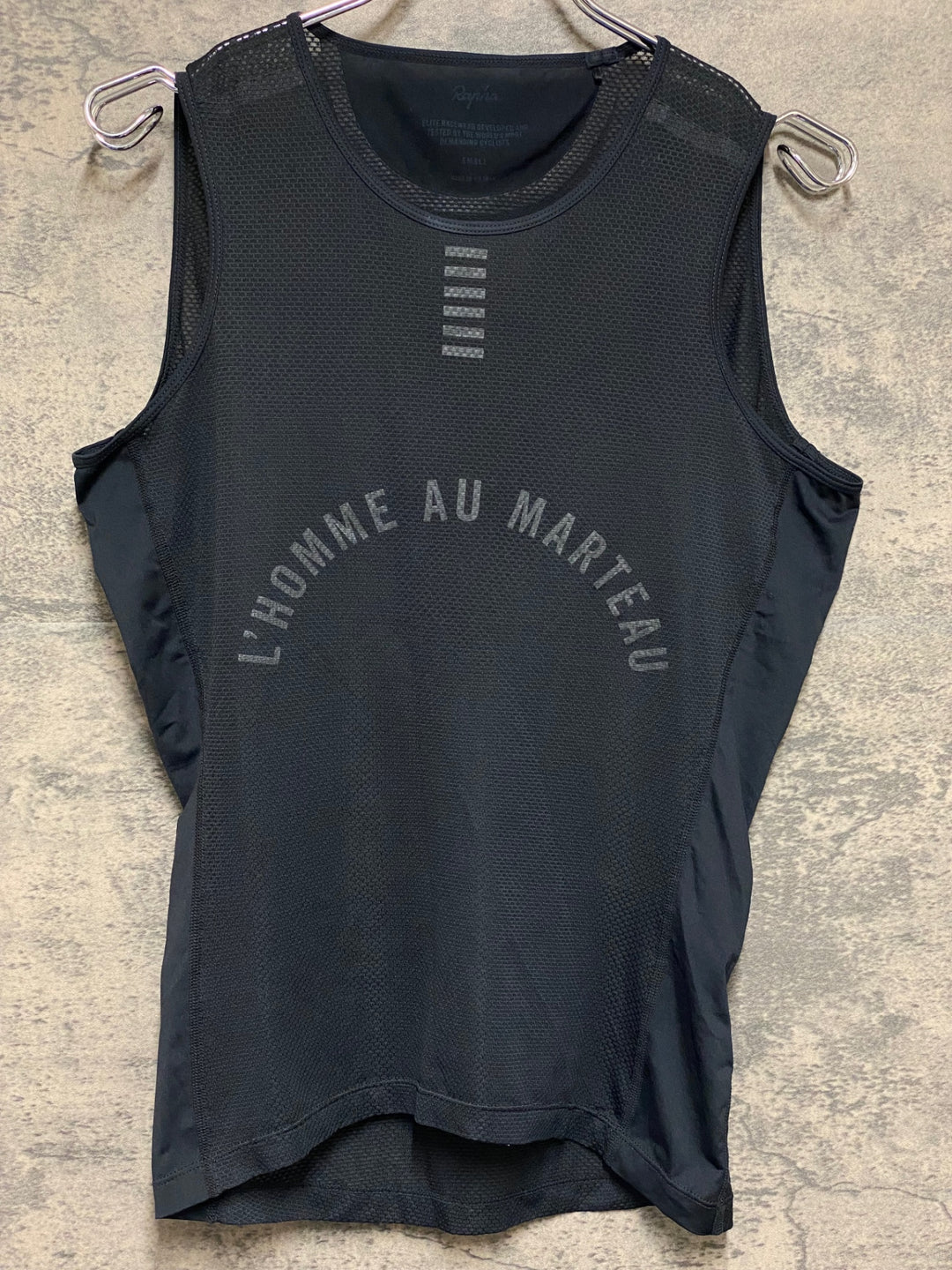 KO798 ラファ Rapha PRO TEAM BASE LAYER SLEEVELESS ベースレイヤー ノースリーブ 黒 S