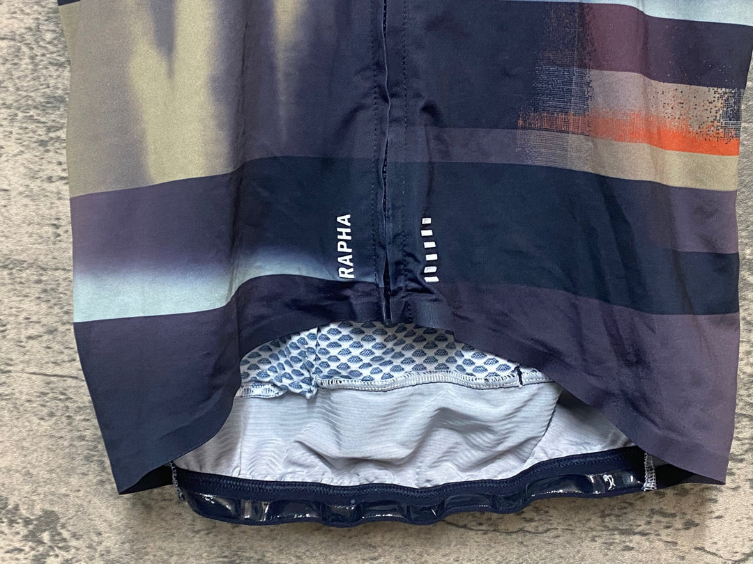 KR261 ラファ Rapha PT AERO JERSEY 半袖 サイクルジャージ 紺 M