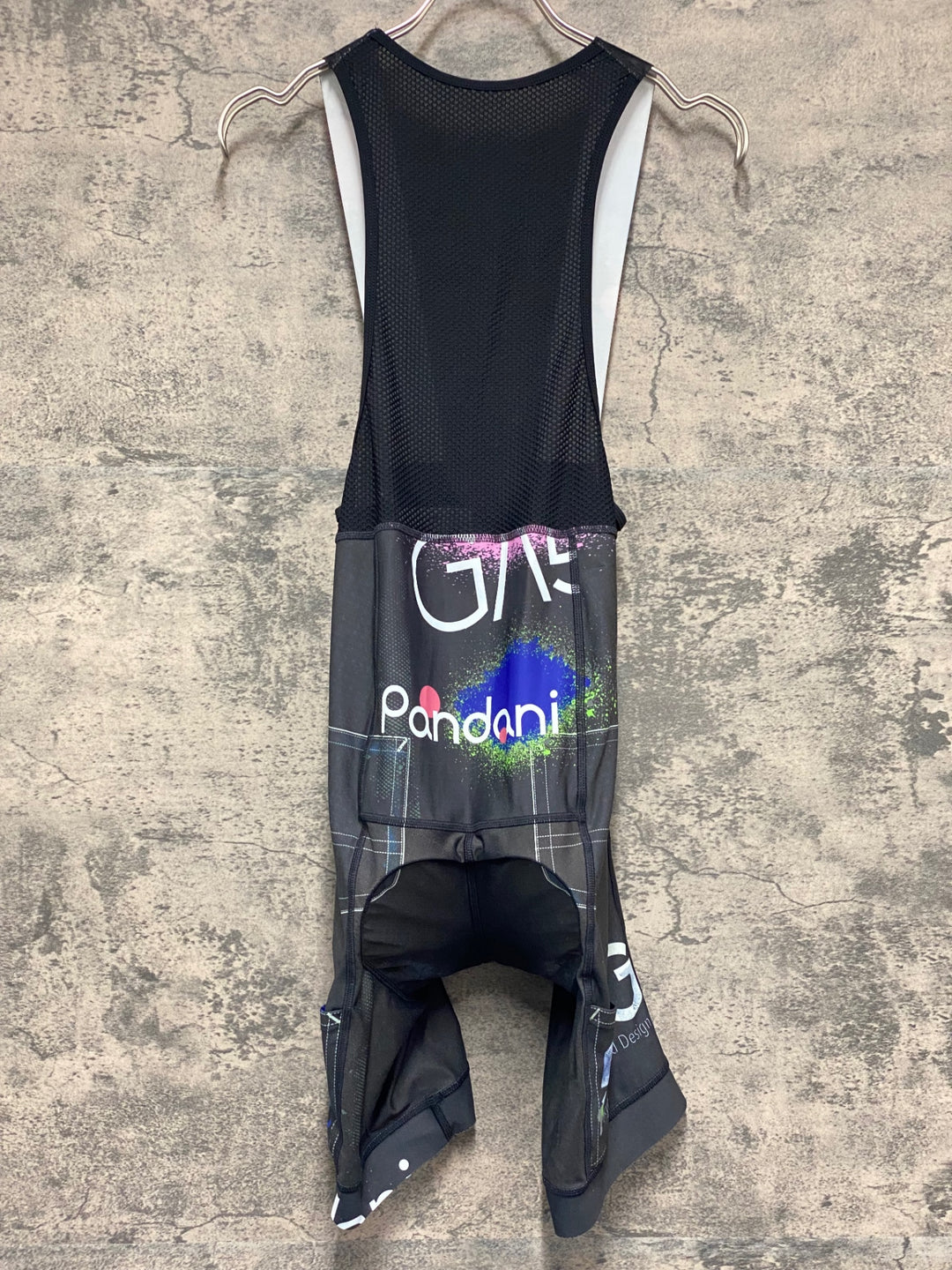 KJ698 パンダーニ Pandani ビブショーツ グレー M