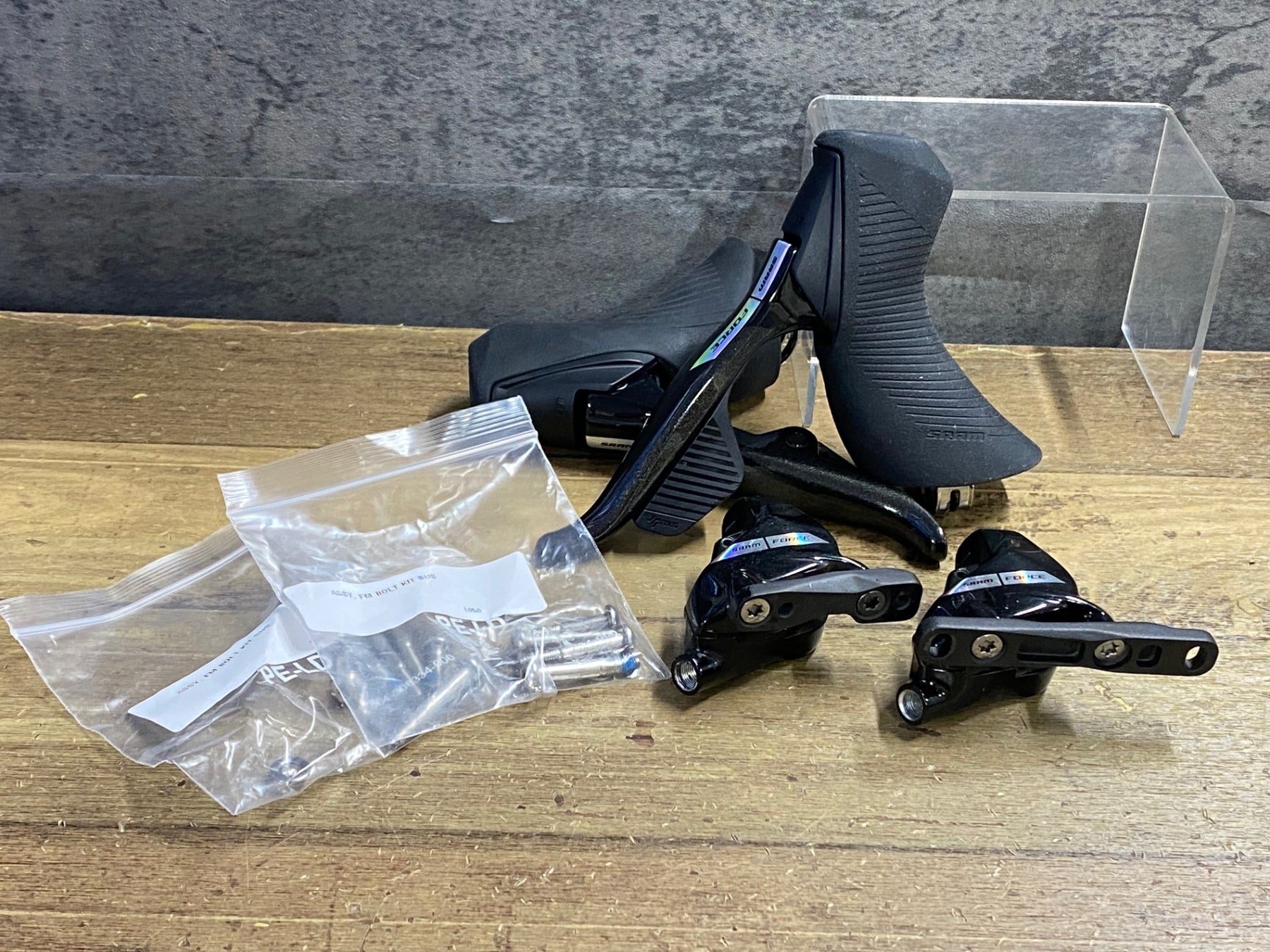 SRAM FORCE eTap AXS D2 レバー・キャリパー前後セット 美品 JZ380 スラム SRAM フォース FORCE eTap AXS D2 デュアルコントロール