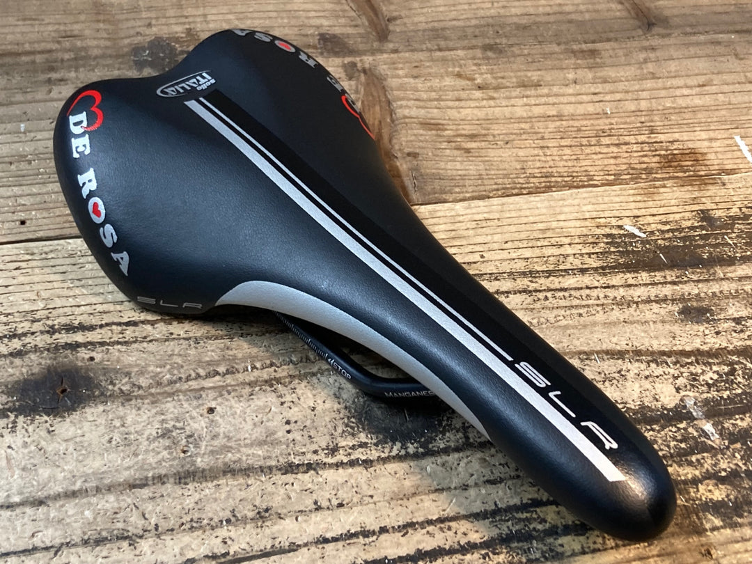 JV872 セライタリア selle italia SLR DE ROSA サドル 黒 132mm MANGANESE