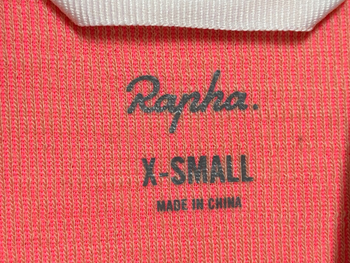 KA061 ラファ Rapha WOMEN'S LONG SLEEVE BREVET JERSEY Ⅱ 長袖 サイクルジャージ ピンク レディース XS