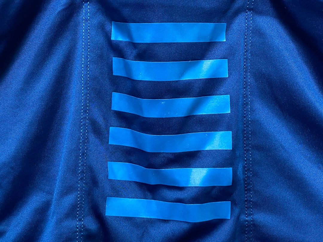 KL765 ラファ Rapha MEN'S PRO TEAM LONG SLEEVE LIGHTWEIGHT JERSEY 長袖 サイクルジャージ 青 XL