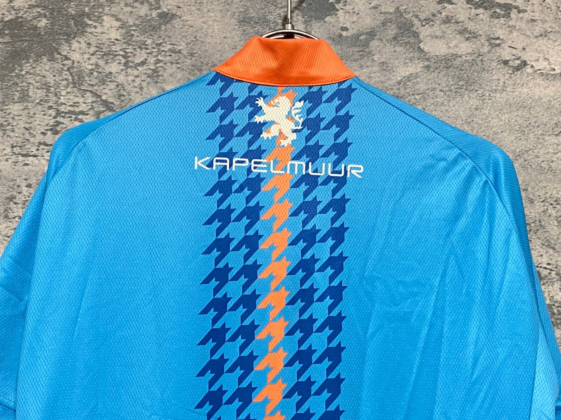 KB798 カペルミュール KAPELMUUR 半袖 サイクルジャージ オレンジ 青 L
