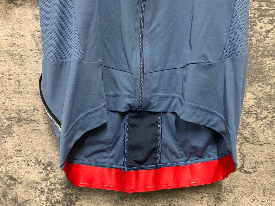 KB217 カステリ CASTELLI 半袖 サイクルジャージ グレー XL