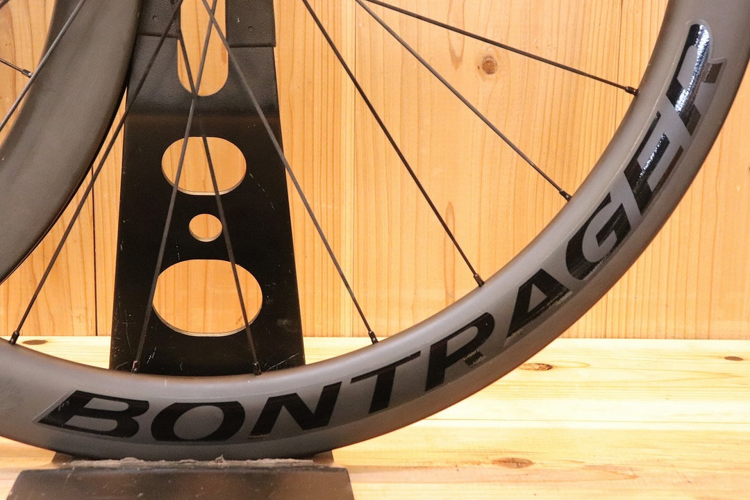 ボントレガー BONTRAGER アイオロス AEOLUS ELITE 50 DISC カーボン チューブレスレディ ホイールセット シマノ 11S/12S 【芦屋店】
