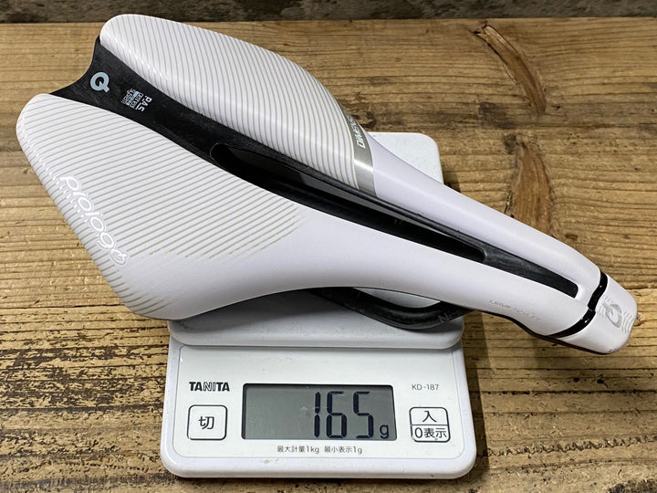 KG476 プロロゴ prologo DIMENSION サドル 白 NACKレール 143mm