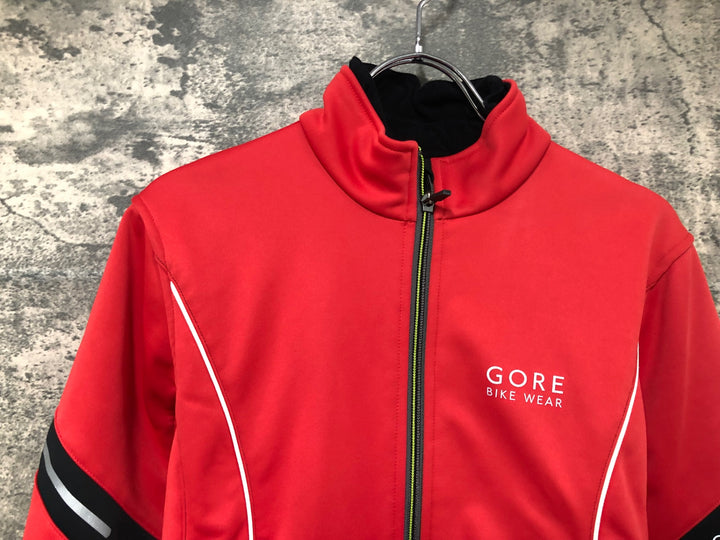 JH420 GORE BIKE WARE サイクルジャケット 長袖 ASIA M 赤