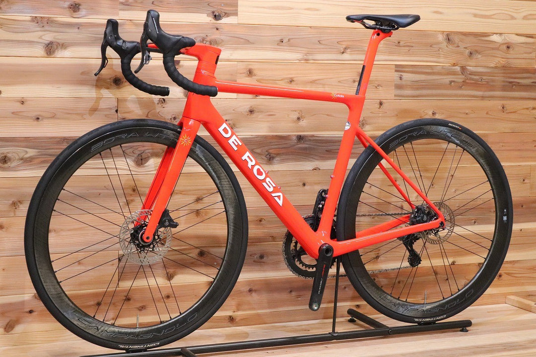 デローザ DE ROSA メラク MERAK DISK 2020モデル 50サイズ カンパニョーロ スーパーレコード EPS 12S BORA WTO 45 DB カーボン ロードバイク 【広島店】