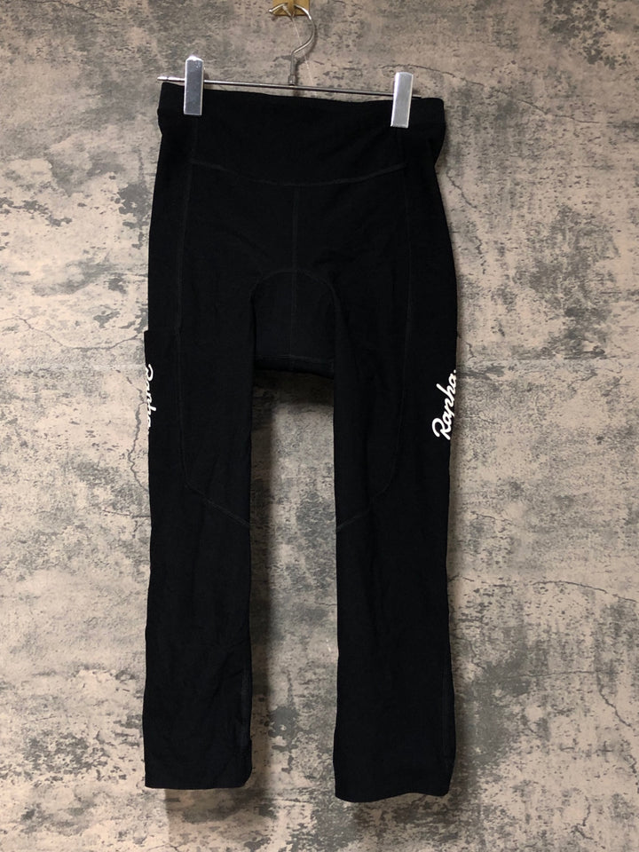 KC763 ラファ Rapha WOMEN'S CORE CARGO カーゴ レーサーパンツ 7分丈 黒 M レディース