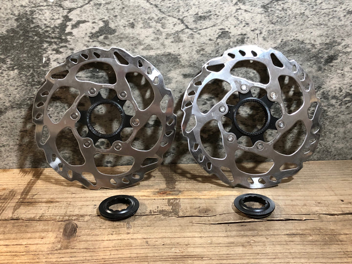 KH181 シマノ SHIMANO SM-RT70 ディスクブレーキローター Φ160 2枚セット 実測1.75