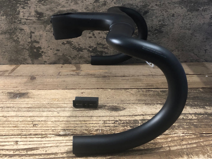 JO989 キャニオン CANYON H31 ERGO COCKPIT CF ステム一体型カーボンドロップハンドル ブラケットC-C420mm 突出し90mm