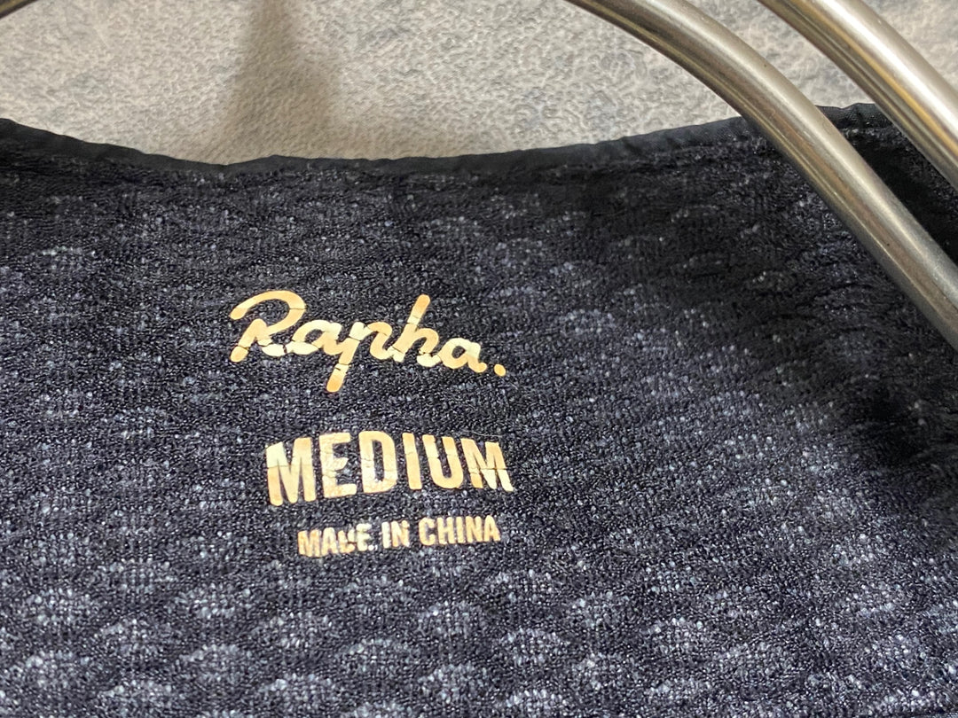 JP202 ラファ Rapha PRO TEAM LIGHT WEIGHT GILET ジレ サイクルベスト 黒 Ｍ