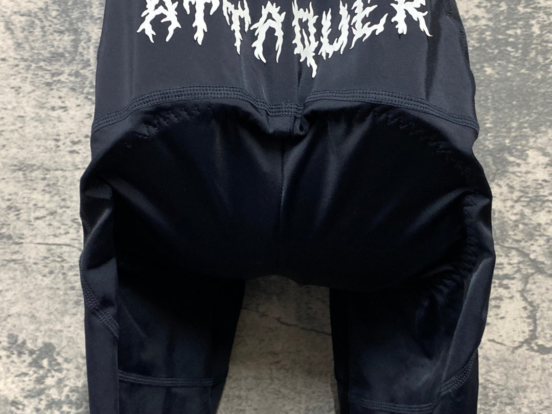 KI106 アタッカー ATTAQUER ビブショーツ 黒 S