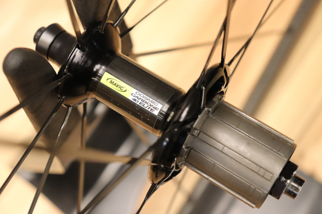 マヴィック MAVIC コスミック カーボン COSMIC CARBON 40 ELITE アルミ カーボン ホイール シマノ11/12S リアのみ 【さいたま浦和店】
