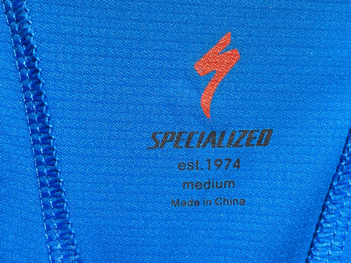 KF856 スペシャライズド SPECIALIZED ジレ サイクルベスト 水色 M