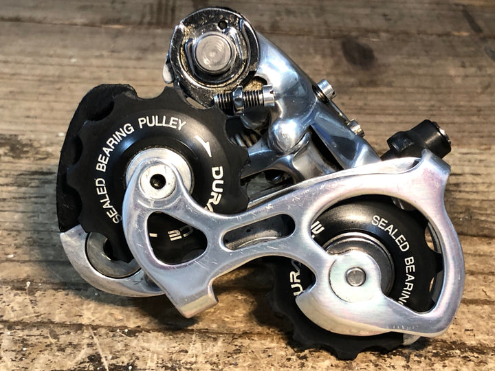 JJ518 シマノ SHIMANO デュラエース DURA-ACE FD-7700 RD-7700 前後ディレーラーセット  25周年 直付 2x9s ※傷