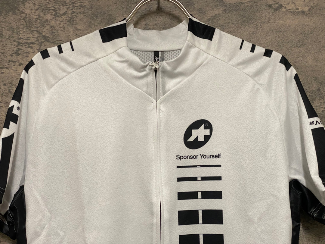 JQ962 アソス ASSOS Jersey Mille SS 半袖 サイクルジャージ 白 M
