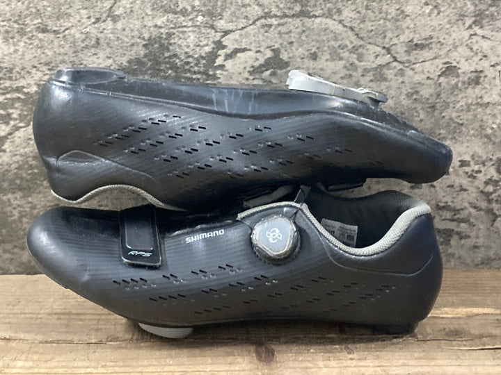 KQ865 シマノ SHIMANO RP5 SH-RP501-SL ビンディングシューズ 黒 EU43