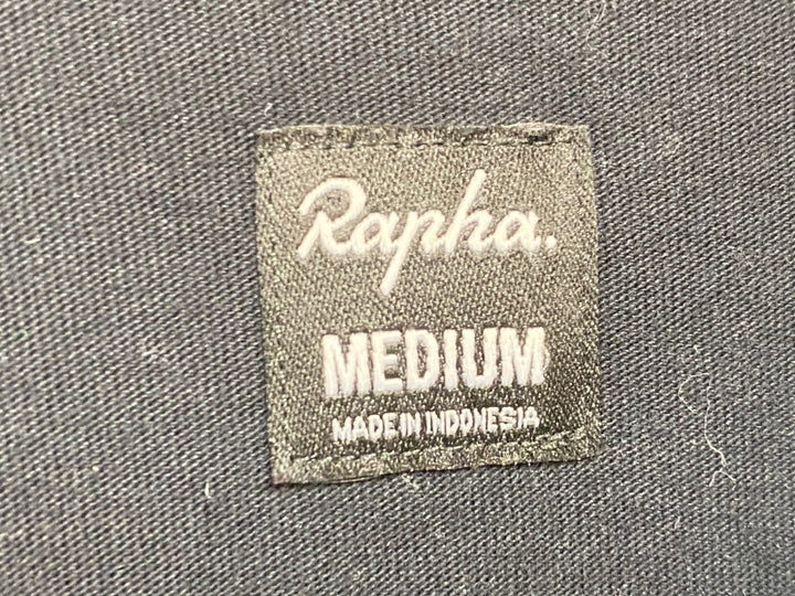 KA617 ラファ Rapha MEN'S LONG SLEEVE COTTON T-SHIRT 長袖 Tシャツ 黒 M
