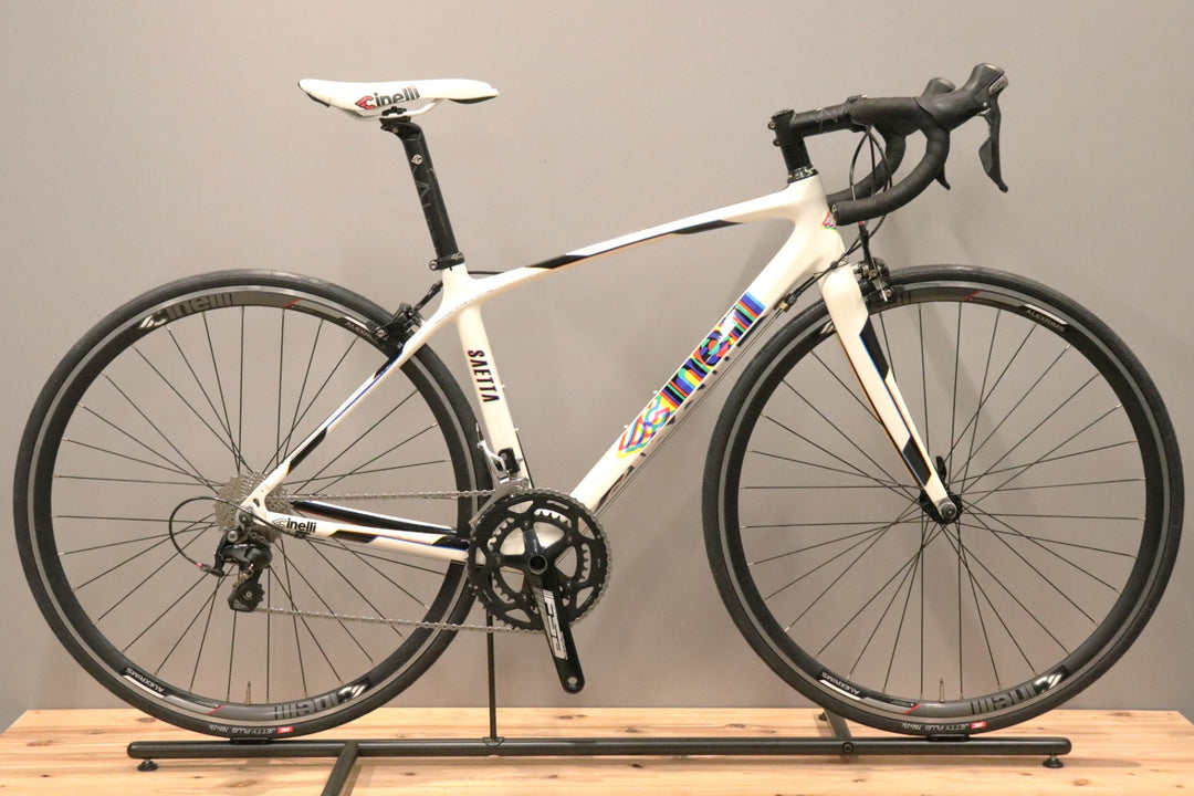 チネリ CINELLI サエッタ ラディカル SAETTA RADICAL 2016モデル Sサイズ シマノ 5800 MIX 11S カーボン ロードバイク 【仙台店】