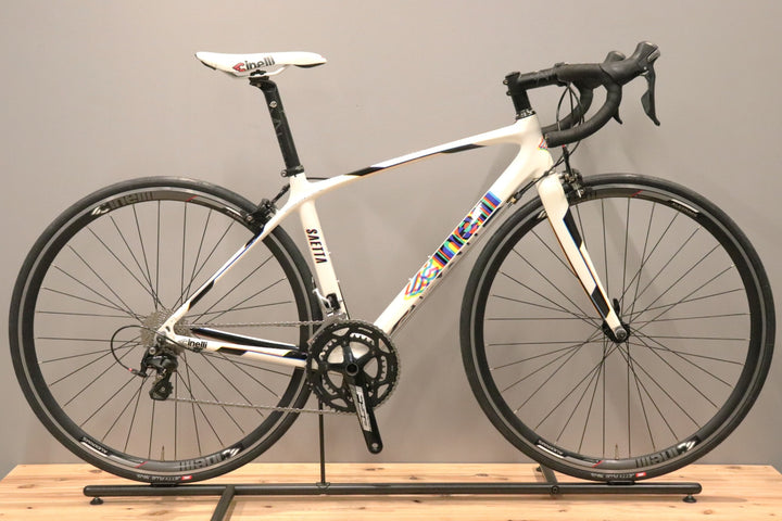 チネリ CINELLI サエッタ ラディカル SAETTA RADICAL 2016モデル Sサイズ シマノ 5800 MIX 11S カーボン ロードバイク 【仙台店】