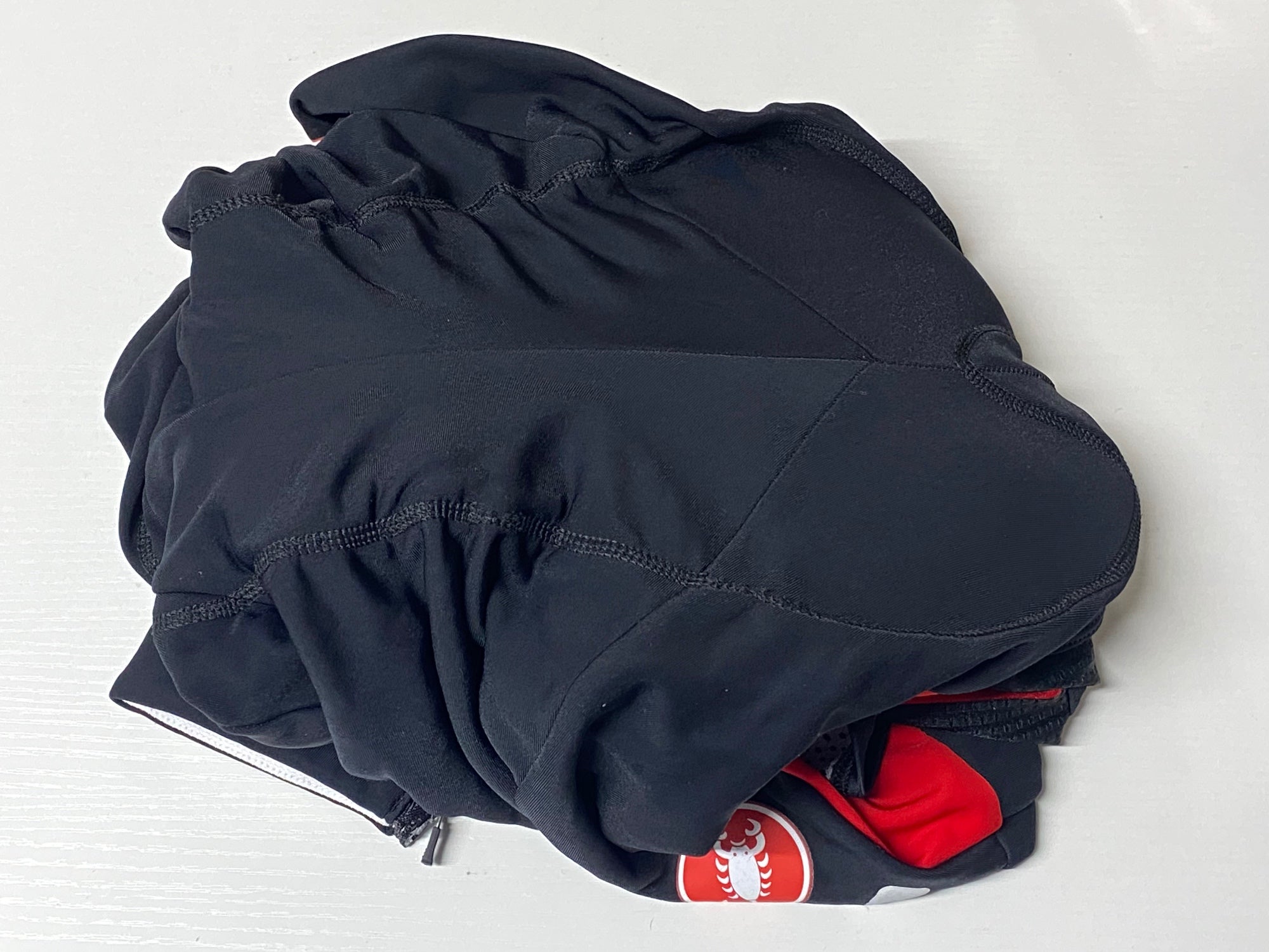 KF200 カステリ CASTELLI ビブタイツ 黒 赤 M 裏起毛 – BICI AMORE