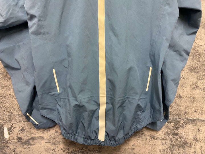 KR167 ラファ Rapha SOUPLESSE RACE CAPE 長袖 サイクルジャケット グレー L