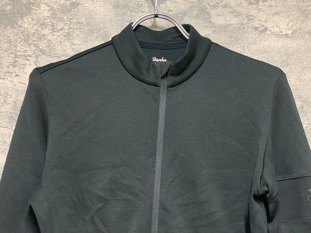 KR346 ラファ RAPHA CLASSIC LONG SLEEVE JERSEY 2 長袖サイクルジャージ 黒 XSサイズ