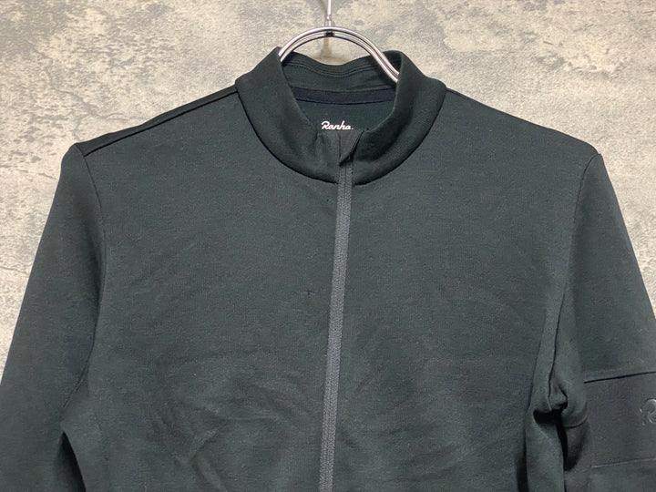 KR346 ラファ RAPHA CLASSIC LONG SLEEVE JERSEY 2 長袖サイクルジャージ 黒 XSサイズ