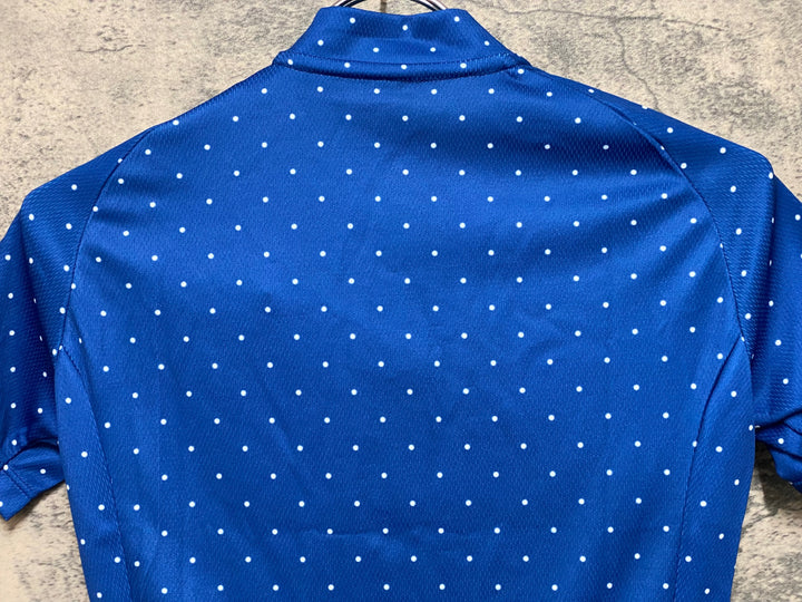 JO885 カペルミュール KAPELMUUR 半袖 サイクルジャージ ネイビー ドット 36 レディース