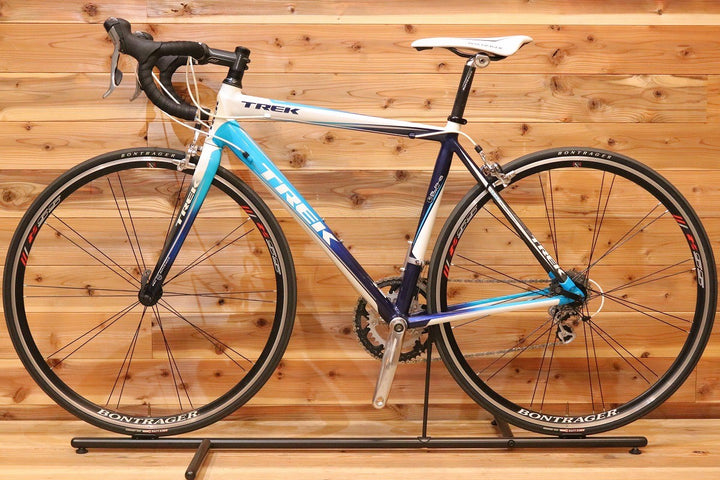 おまけ付き！ トレック TREK 2.1 2009モデル 52サイズ シマノ ティアグラ 4500 MIX 9S アルミ カーボンバック ロードバイク 【広島店】