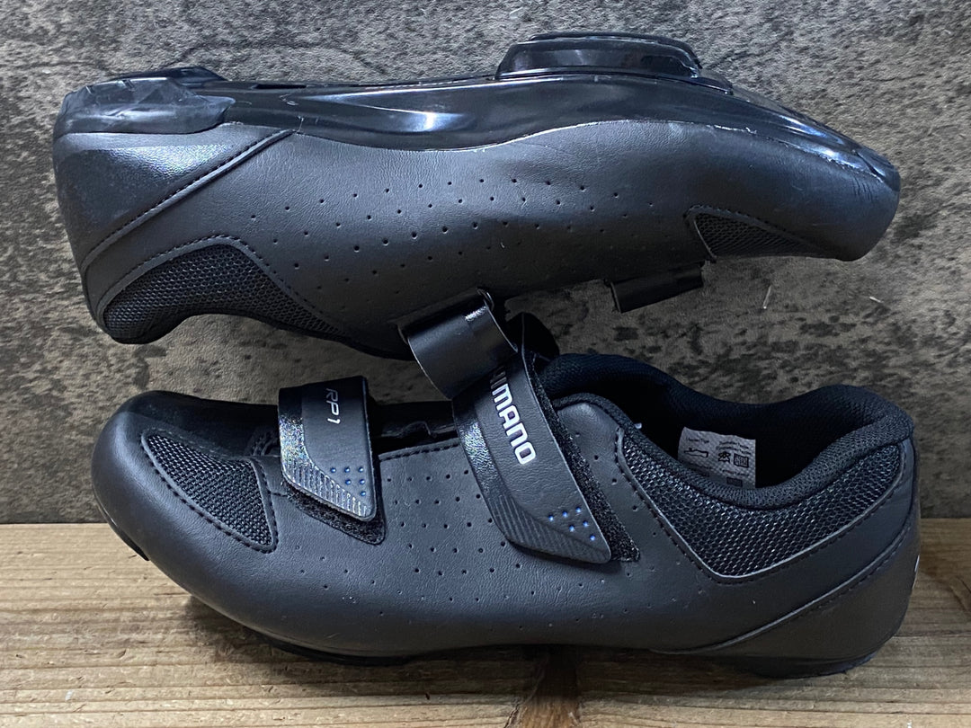 KG373 シマノ SHIMANO RP1 SH-RP100-S L ビンディングシューズ 黒 SPD 3穴 EU43 ※ペン字あり