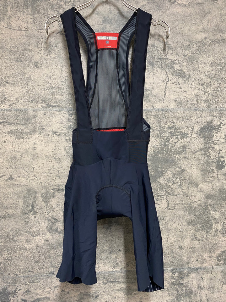 KB226 カステリ CASTELLI ビブショーツ 黒 L ※ほつれ
