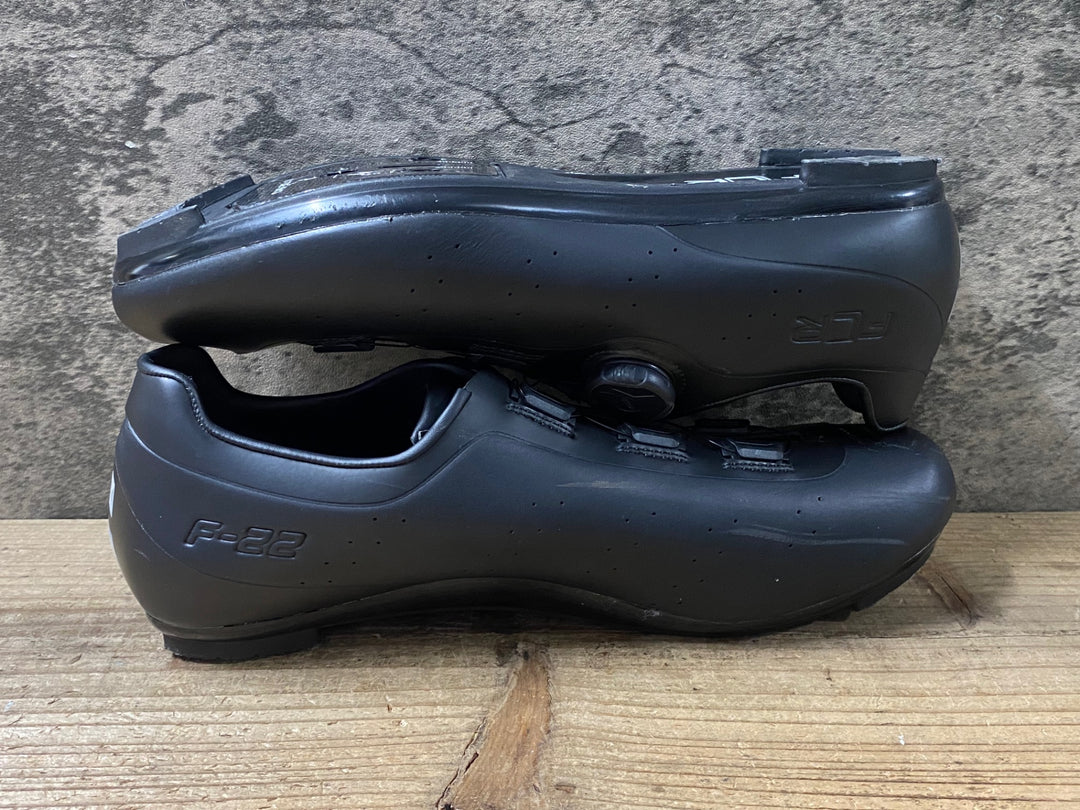 KJ236 FLR F-22 3 ビンディングシューズ 黒 EU43 SPD-SL speecplay