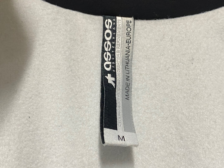 JR670 アソス assos mille jacket EVO7 長袖 サイクルジャケット 黒 白 M 裏起毛