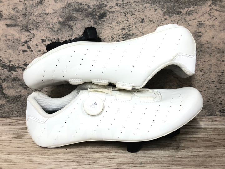 JT323 マヴィック MAVIC COSMIC BOA ビンディングシューズ 3穴 白 EU41 1/3