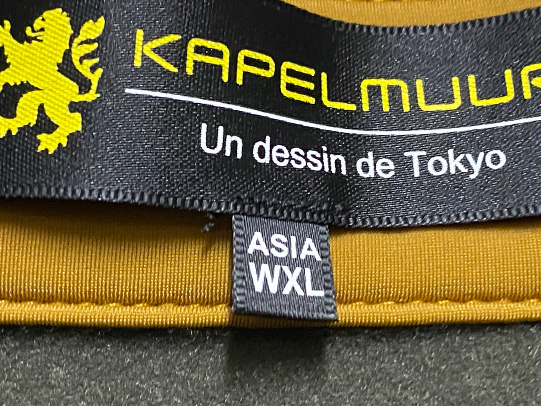 KP357 カペルミュール KAPELMUUR 長袖 サイクルジャージ カーキ WXL 裏起毛