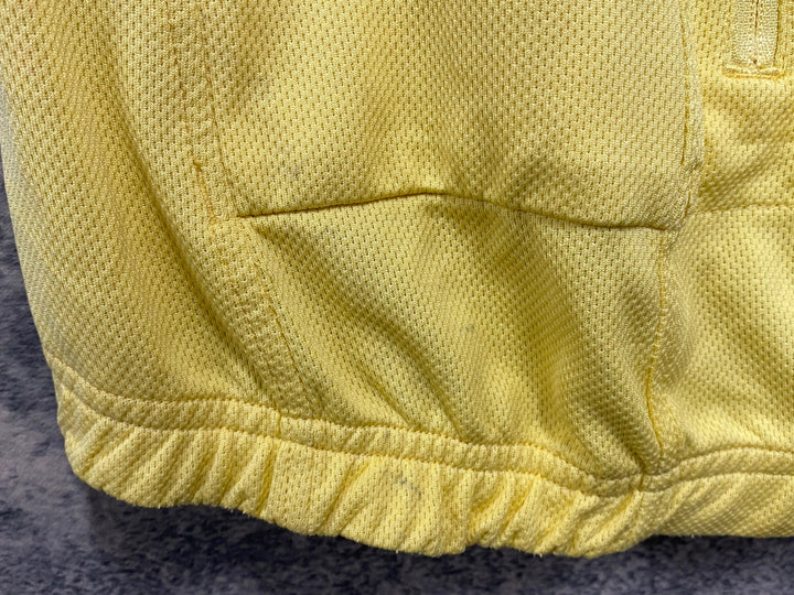 JT900 ラファ Rapha WOMEN'S LIGHTWEIGHT JERSEY 半袖サイクルジャージ黄 XS 汚れあり ※タバコ臭