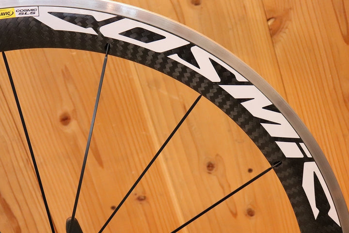 マヴィック MAVIC コスミック COSMIC CARBON SLS アルミ カーボン クリンチャー ホイールセット シマノ 11S/12S ナローリム 13C 【芦屋店】