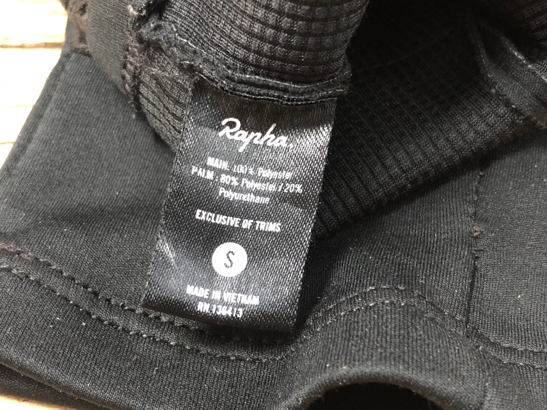 KC834 ラファ Rapha PRO TEAM GLOVE 長指 グローブ 黒 S