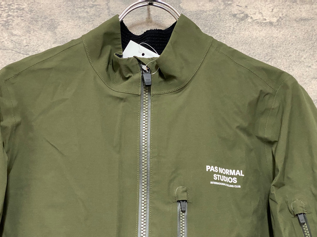 JP756 パスノーマルスタジオ PAS NORMAL STUDIOS Mechanism Rain Jacket 長袖 レインジャケット 緑 S