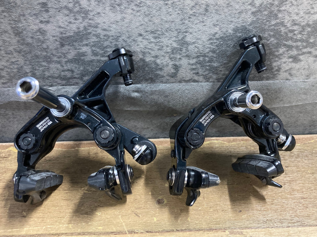 KQ496 シマノ SHIMANO デュラエース DURA-ACE BR-R9100 キャリパーブレーキ 前後セット